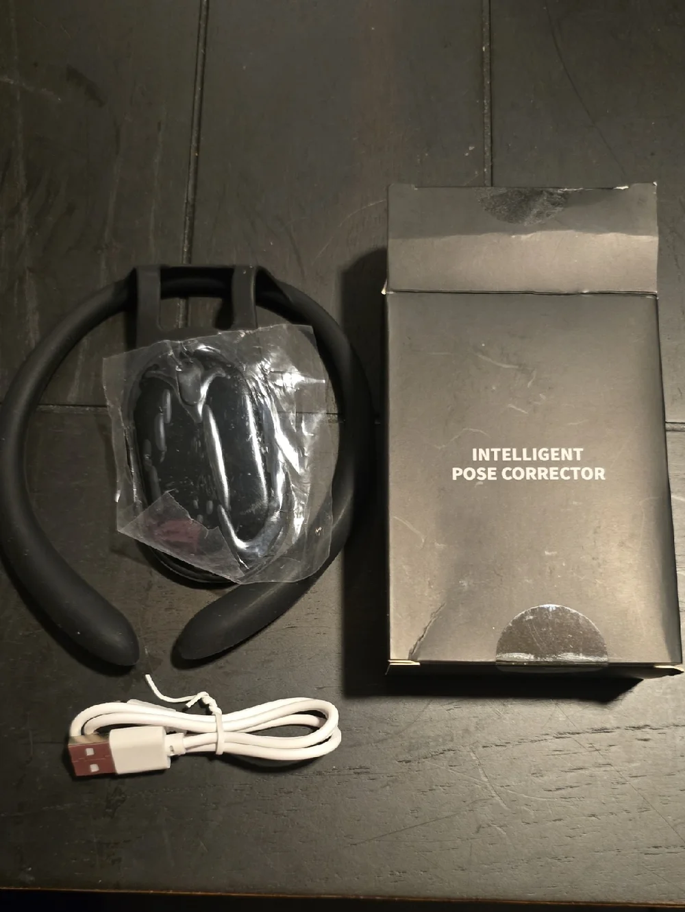 Intelligent Pose Corrector Neckband - Black